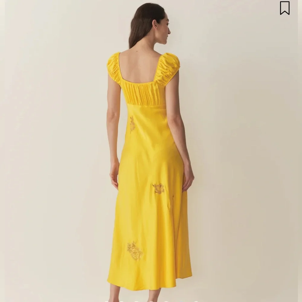 DOEN Gwendolyn Silk Dress size XS | New with tags - Picture 4 of 8